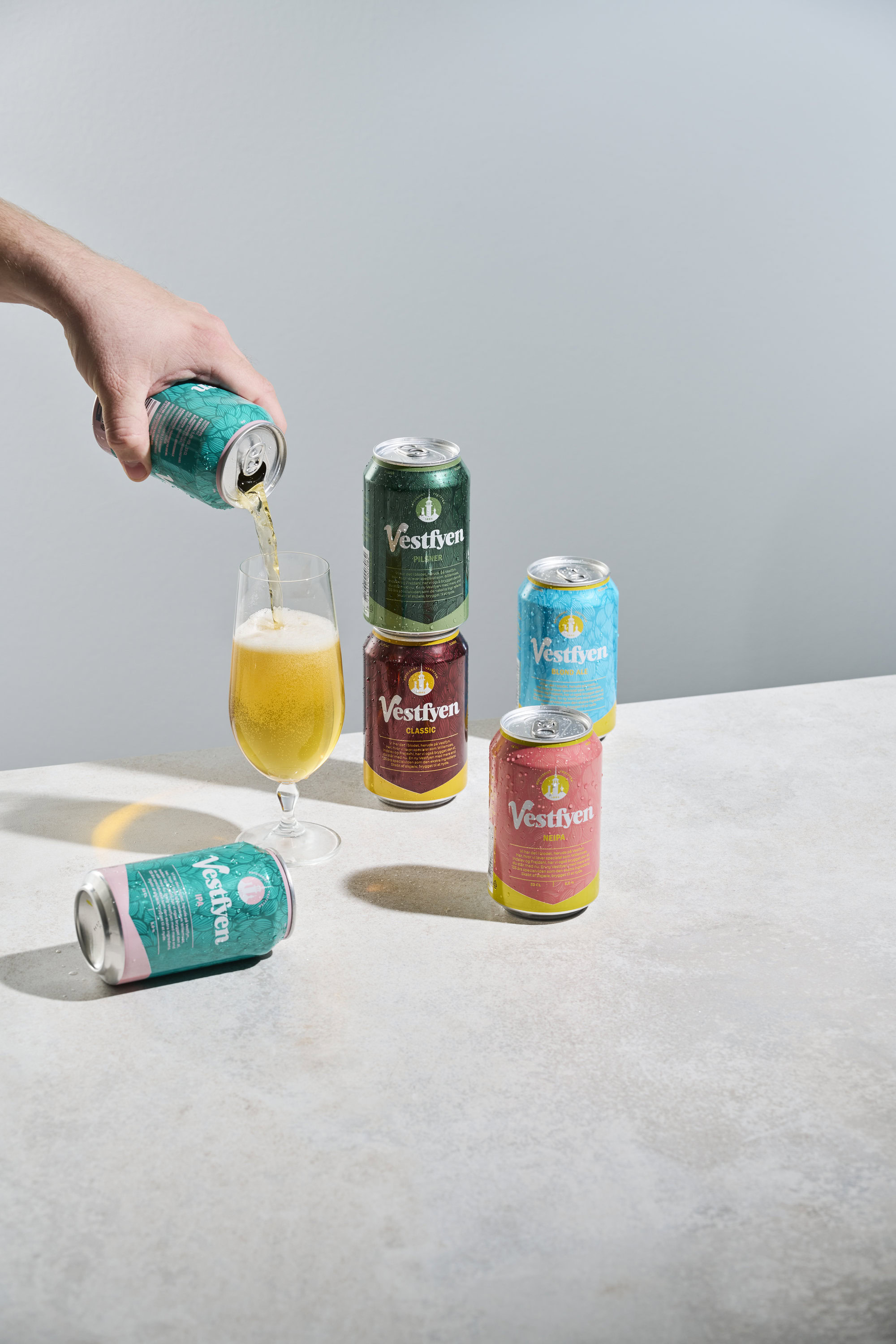 Bryggeriet Vestfyen - 5 x nye varianter - familiebillede - miljø