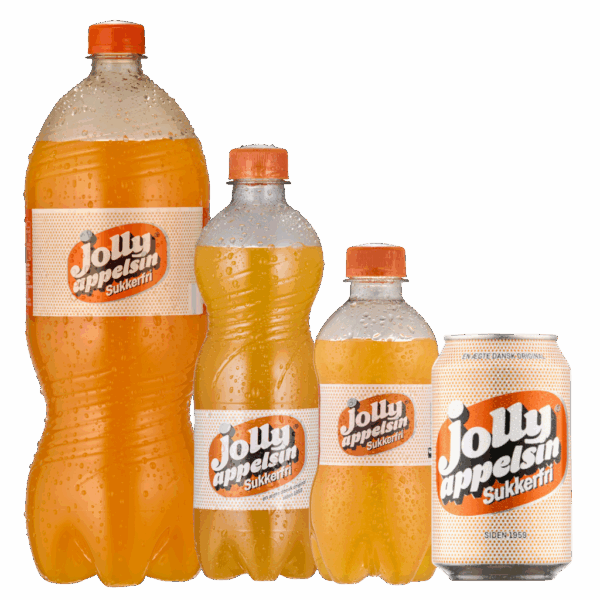 Jolly Appelsin Sukkerfri